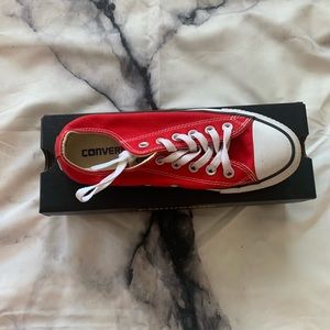 Red converse